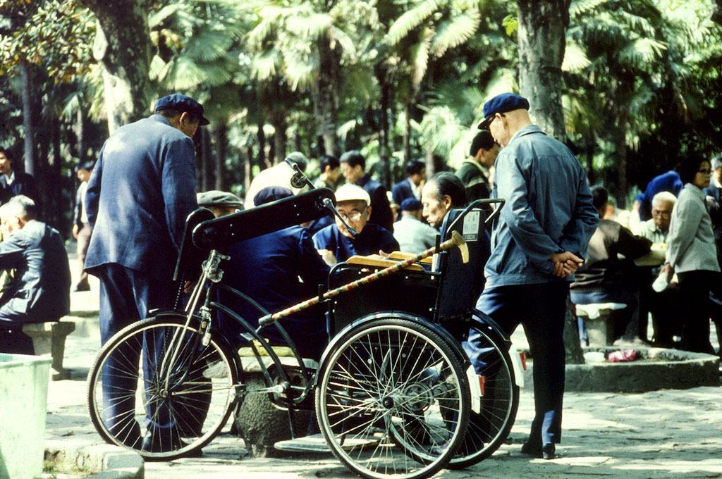 Handicappede var et sjældent syn i Shanghai 