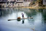 Skarv fiskeri på Li-floden