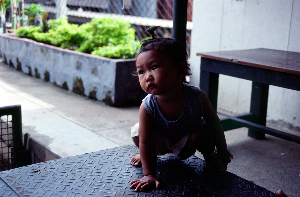 Barn i Bangkok