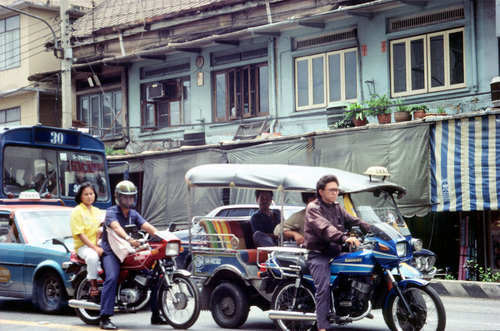 Bangkok with tuktuk