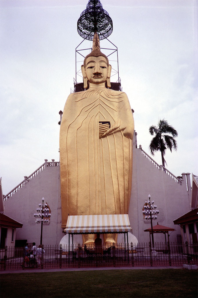 The Standing Buddha in Bangkok