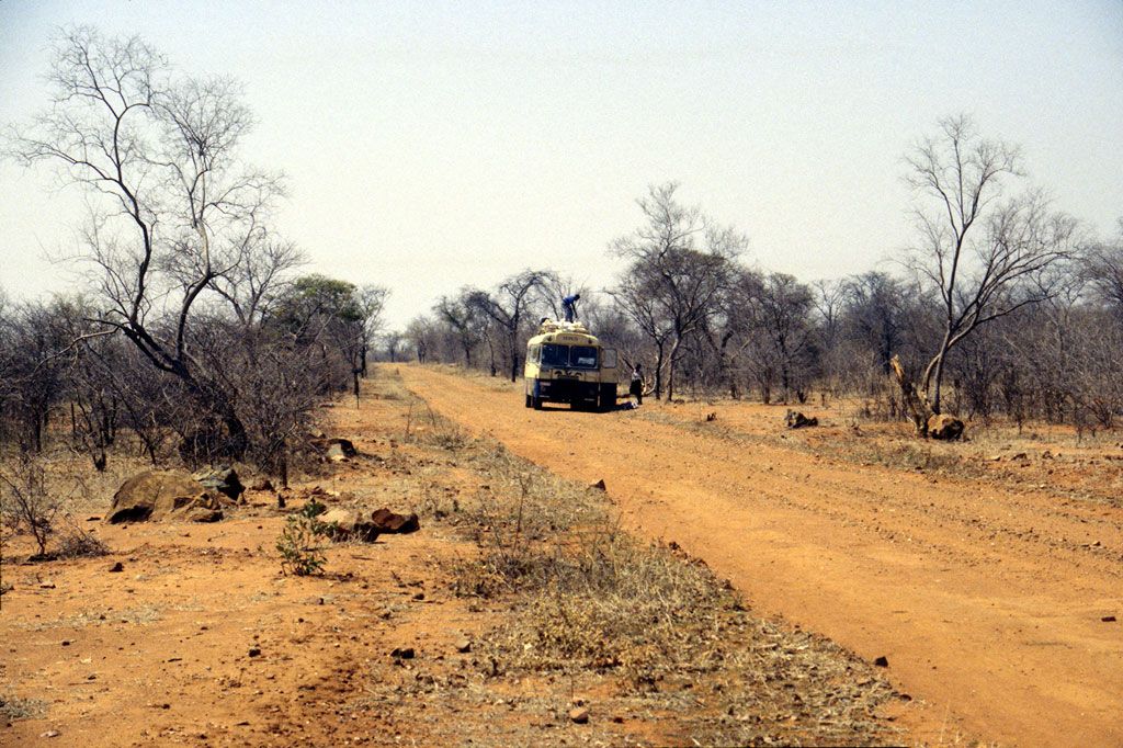The local bus in the bush